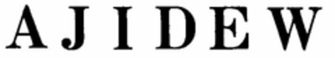 A J I D E W Logo (DPMA, 10.04.1972)
