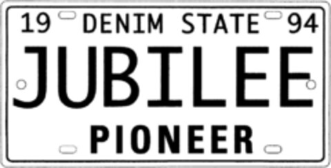 JUBILEE PIONEER Logo (DPMA, 10/08/1993)