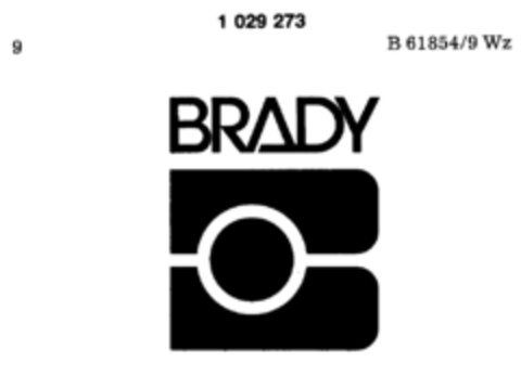 BRADY Logo (DPMA, 01/19/1979)