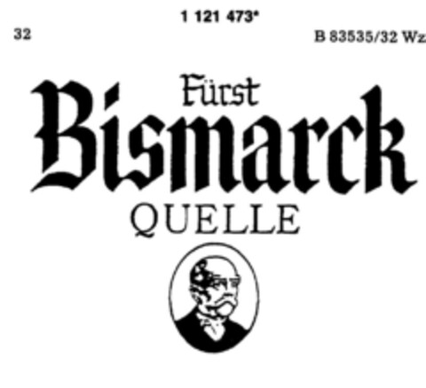 Fürst Bismarck QUELLE Logo (DPMA, 07.01.1988)