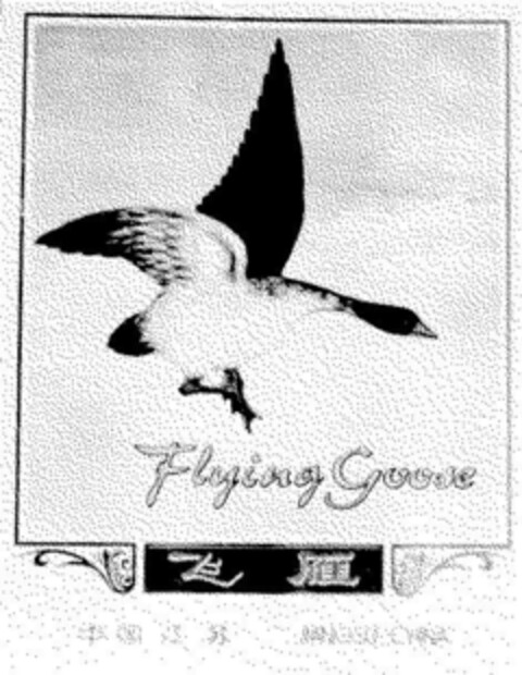Flying Goose JIANGSU CHINA Logo (DPMA, 12/19/1988)