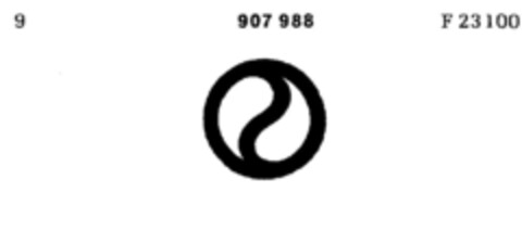 907988 Logo (DPMA, 15.12.1971)