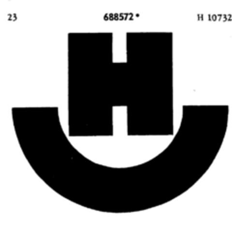 H Logo (DPMA, 14.10.1955)