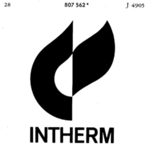 INTHERM Logo (DPMA, 10.10.1963)