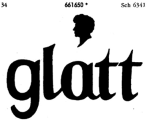 glatt Logo (DPMA, 01.07.1954)