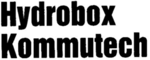 Hydrobox Kommutech Logo (DPMA, 17.11.1986)