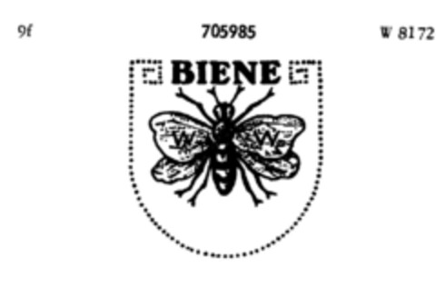 BIENE WW Logo (DPMA, 06.10.1956)