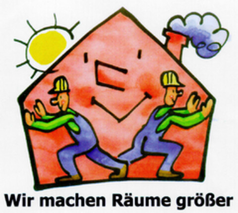 Wir machen Räume größer Logo (DPMA, 11/02/2001)