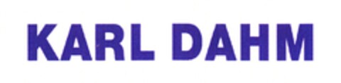 KARL DAHM Logo (DPMA, 18.11.2009)