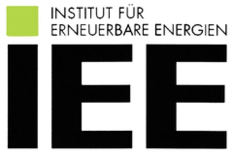 INSTITUT FÜR ERNEUERBARE ENERGIEN iEE Logo (DPMA, 15.11.2012)
