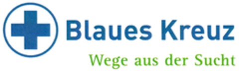 Blaues Kreuz Wege aus der Sucht Logo (DPMA, 12/14/2013)