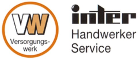 VW Versorgungswerk inter Handwerker Service Logo (DPMA, 12.04.2014)