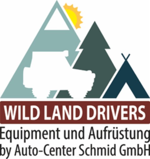 WILD LAND DRIVERS Equipment und Aufrüstung by Auto-Center Schmid GmbH Logo (DPMA, 18.01.2016)