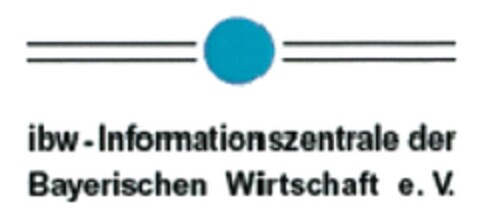 ibw - lnformationszentrale der Bayerischen Wirtschaft Logo (DPMA, 20.02.2017)