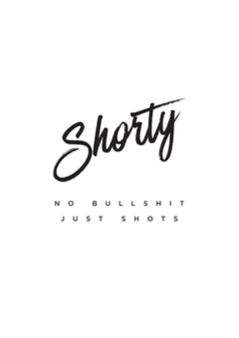 Shorty NO BULLSHIT JUST SHOTS Logo (DPMA, 13.02.2017)