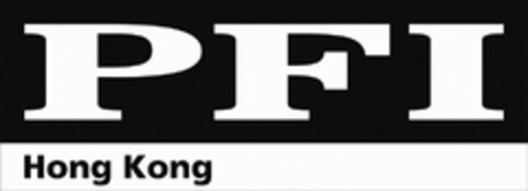 PFI Hong Kong Logo (DPMA, 01/17/2018)