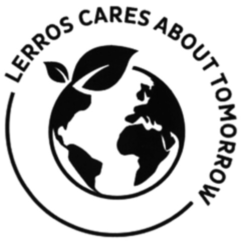 LERROS CARES ABOUT TOMORROW Logo (DPMA, 18.12.2019)