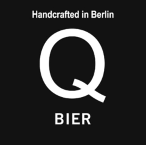 Handcrafted in Berlin - Q - BIER Logo (DPMA, 03/15/2019)