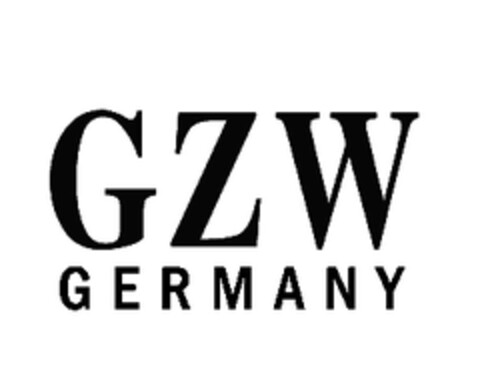 GZW GERMANY Logo (DPMA, 22.09.2019)