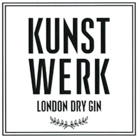 KUNSTWERK LONDON DRY GIN Logo (DPMA, 16.12.2020)