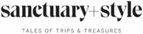 sanctuary+style TALES OF TRIPS & TREASURES Logo (DPMA, 21.05.2021)