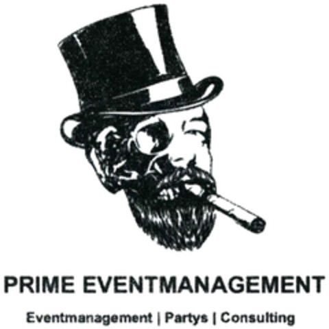 PRIME EVENTMANAGEMENT Eventmanagement | Partys | Consulting Logo (DPMA, 12.05.2023)