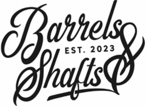 Barrels Shafts EST. 2023 Logo (DPMA, 18.08.2023)