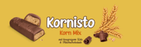Kornisto Korn Mix mit knusprigem Keks & Milchschokolade Logo (DPMA, 22.04.2024)