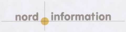 nord information Logo (DPMA, 29.01.2002)