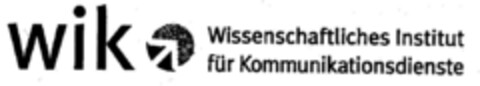 wik Wissenschaftliches Institut für Kommunikationsdienste Logo (DPMA, 02/06/2002)