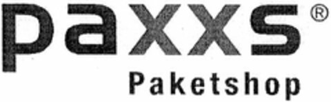 paxxs Paketshop Logo (DPMA, 10.10.2003)