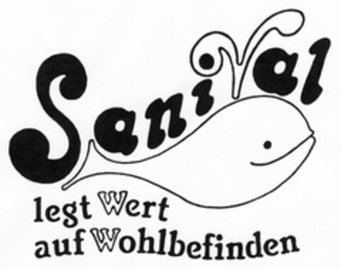 SaniVal legt Wert auf Wohlbefinden Logo (DPMA, 03.08.2004)