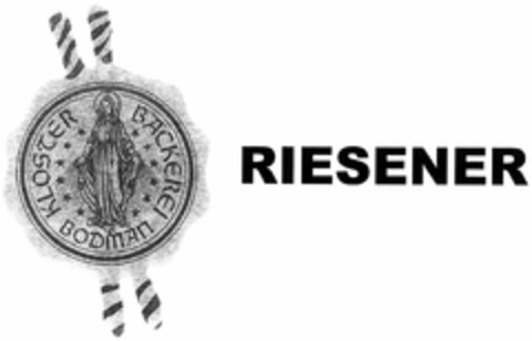 RIESENER KLOSTER BÄCKEREI BODMAN Logo (DPMA, 29.10.2004)