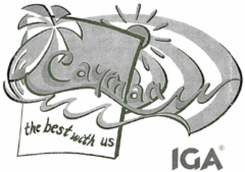 IGA Cayman the best with us Logo (DPMA, 03/11/2005)