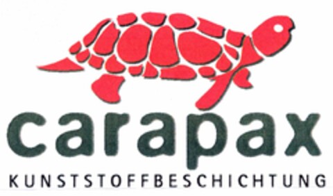 carapax KUNSTSTOFFBESCHICHTUNG Logo (DPMA, 08.04.2005)