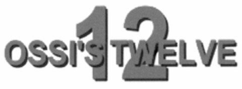 OSSI'S TWELVE Logo (DPMA, 04.11.2005)