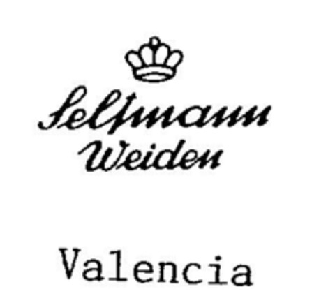 Seltmann Weiden Valencia Logo (DPMA, 01/27/1995)