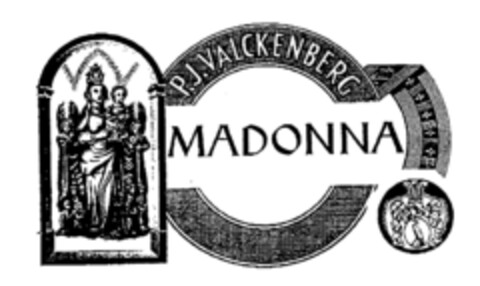P.J. VALCKENBERG MADONNA Logo (DPMA, 26.04.1995)