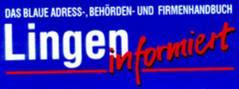 DAS BLAUE - Lingen informiert Logo (DPMA, 11/16/1995)