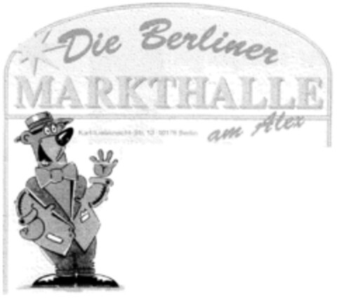 Die Berliner MARKTHALLE Logo (DPMA, 14.03.1996)
