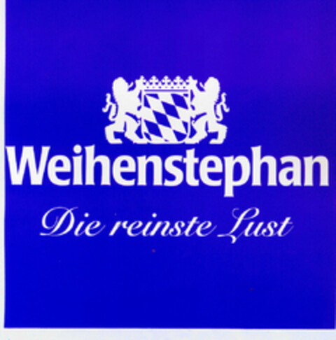 Weihenstephan Die reinste Lust Logo (DPMA, 02/27/1998)