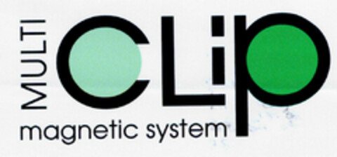 MULTI CLIP magnetic system Logo (DPMA, 12.01.1999)