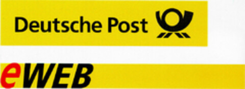 Deutsche Post eWEB Logo (DPMA, 02.07.1999)