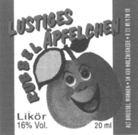 LUSTIGES ÄPFELCHEN Logo (DPMA, 07/01/1994)