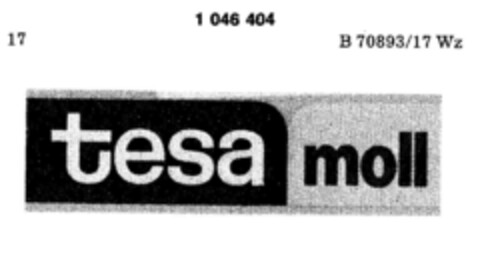 tesa moll Logo (DPMA, 12.08.1982)