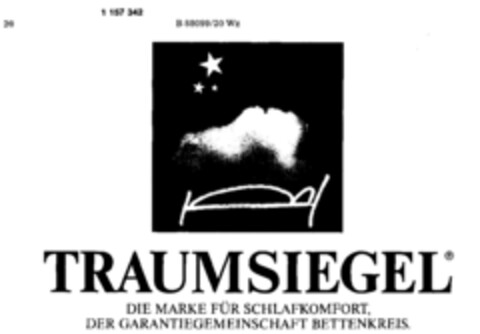 TRAUMSIEGEL Logo (DPMA, 26.08.1989)