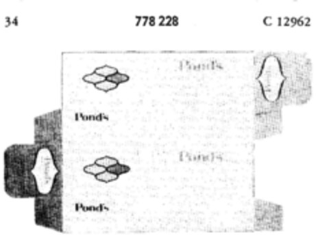 Pond`s Logo (DPMA, 20.11.1962)