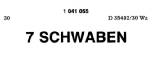 7 Schwaben Logo (DPMA, 26.08.1980)