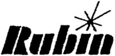 Rubin Logo (DPMA, 16.07.1986)