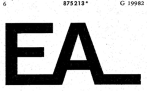 EA Logo (DPMA, 04.08.1970)